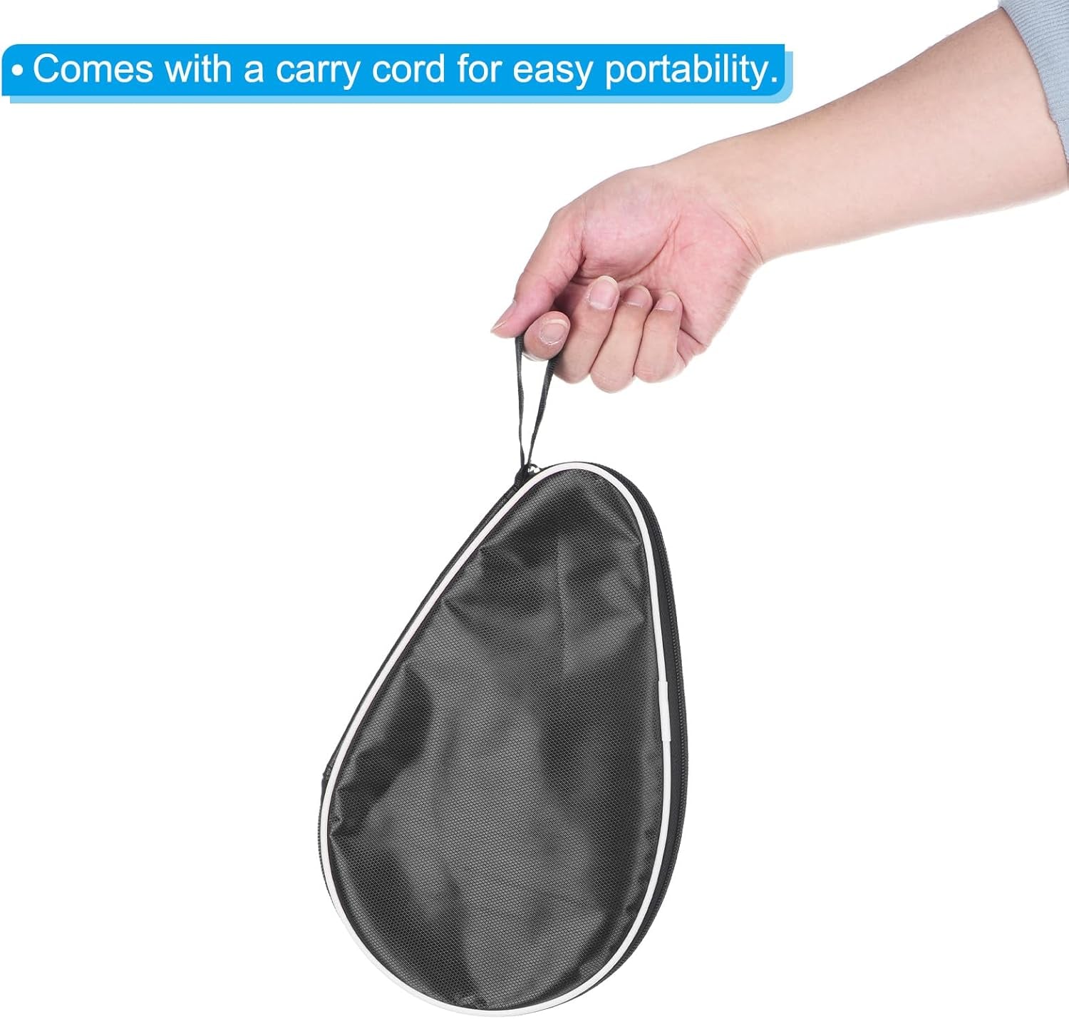 Ping Pong Paddle Case, Table Tennis Racket Case Soft Cover Container Bag Gourd Shape for Sports