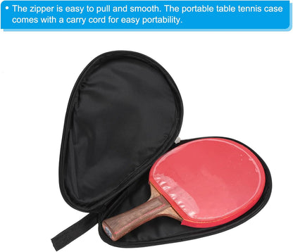 Ping Pong Paddle Case, Table Tennis Racket Case Soft Cover Container Bag Gourd Shape for Sports